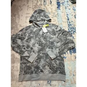 Robert Graham Gray Cotton Hoodie Men's XX L Skull Graphic Print Pullover